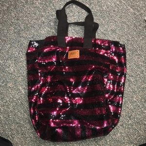 VS Pink Sequin bag